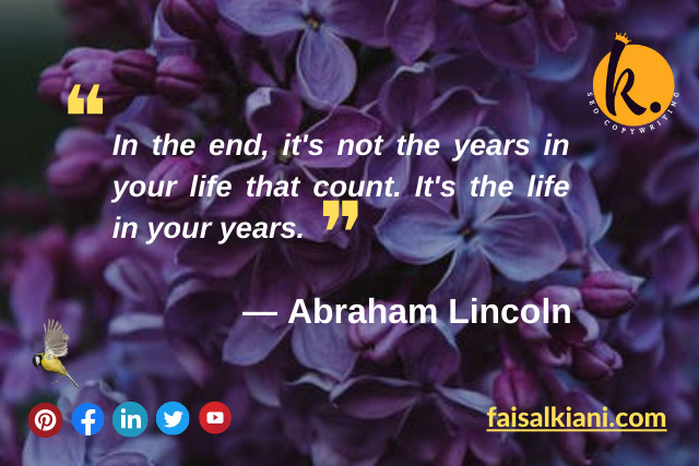 Abraham Lincoln good morning quotes