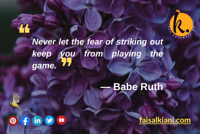 Babe Ruth good morning quotes
