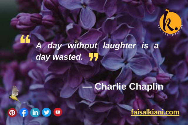 Charlie Chaplin good morning quotes