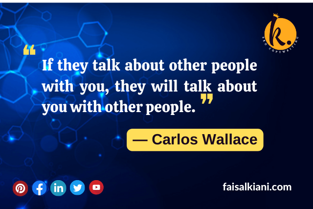 Fake People quotes by Carlos Wallace