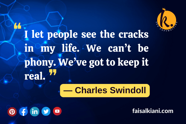 Fake People quotes by Charles Swindoll