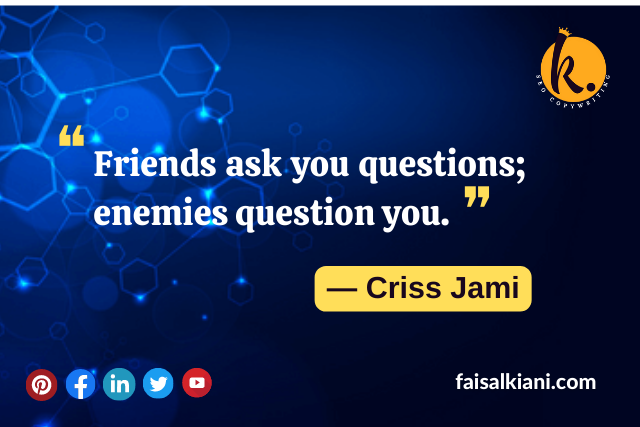 Fake People quotes by Criss Jami 1