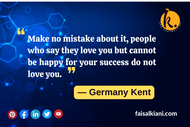 Fake People quotes by Germany Kent