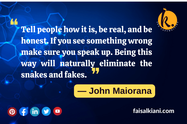 Fake People quotes by John Maiorana