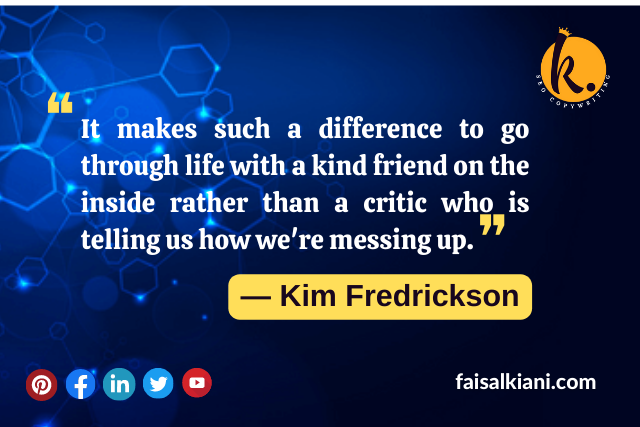 Fake People quotes by Kim Fredrickson
