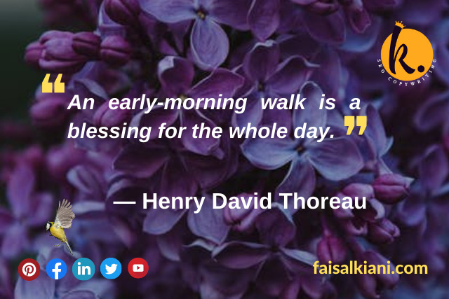 Henry David Thoreau good morning quotes 2
