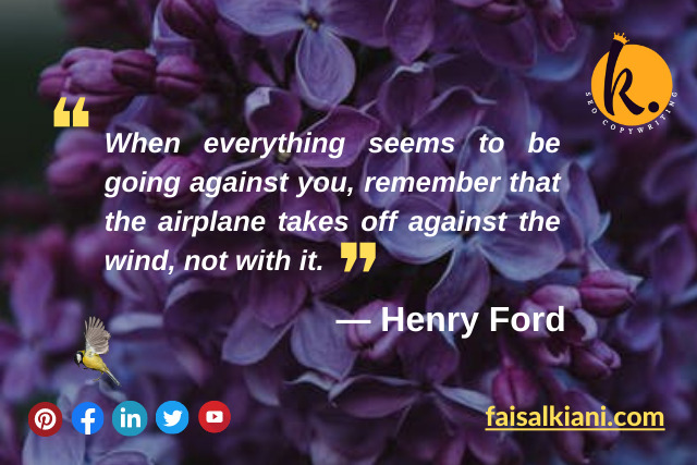 Henry Ford good morning quotes
