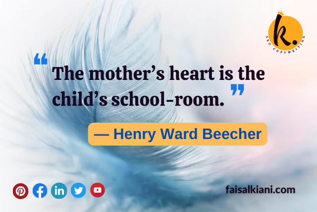 Mother's day quotes by Henry Ward Beecher