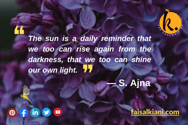 S. Ajna good morning quotes
