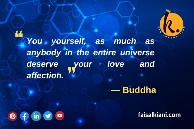 Self Love Quotes by Buddha
