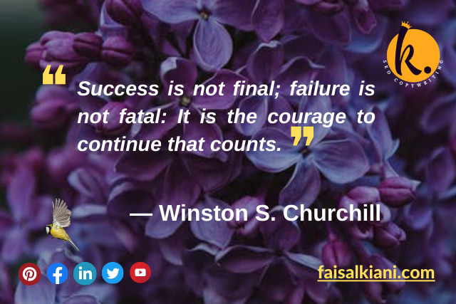 Winston S. Churchill good morning quotes