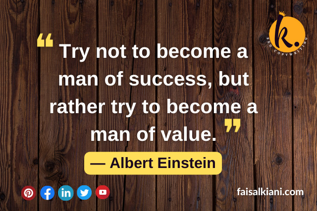 Albert Einstein Quotes About Success 1