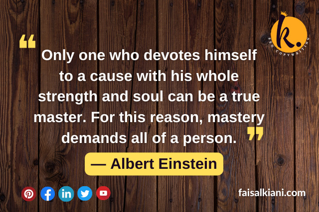 Albert Einstein Quotes About Success 13