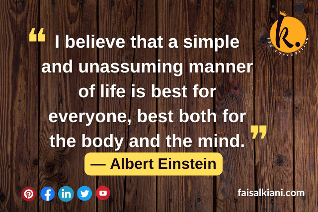 Albert Einstein's Quotes About Science 11