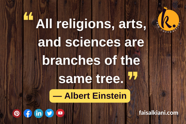Albert Einstein's Quotes About Science 2