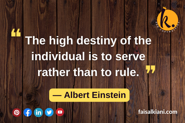 Albert Einstein's Quotes About Science 20