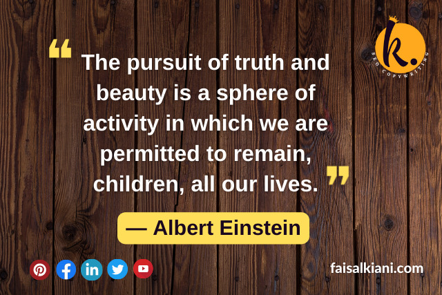 Albert Einstein's Quotes About Science 22