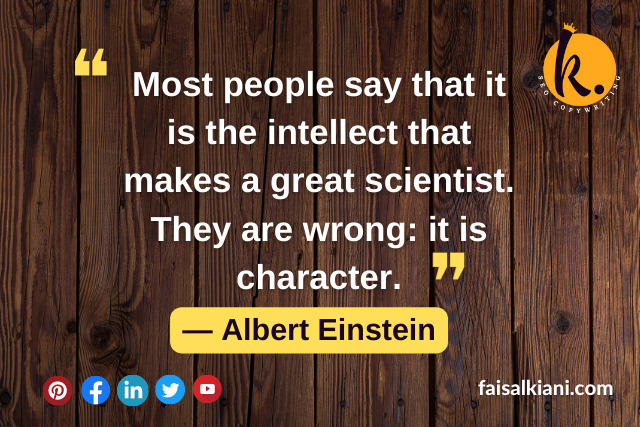 Albert Einstein's Quotes About Science 8