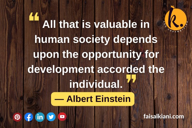 Albert Einstein's Quotes About World 11