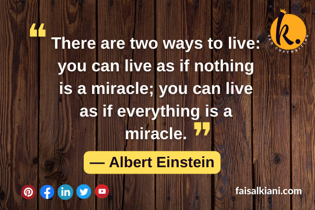 Albert Einstein's Quotes About World 12