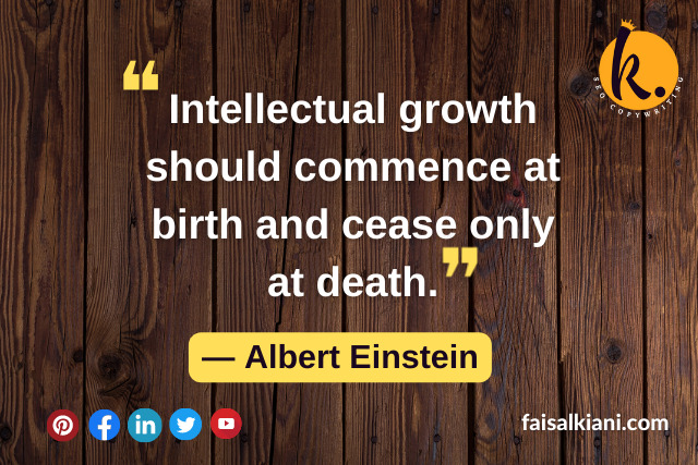 Albert Einstein's Quotes on Education 16