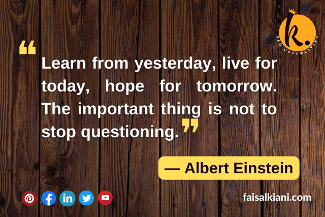 Albert Einstein’s Top 10 Quotes 1
