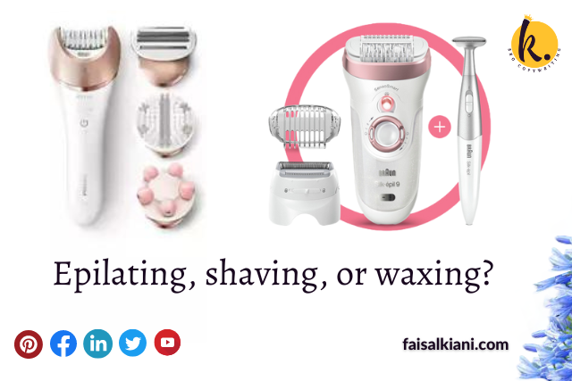 How epilating is better than shaving or waxing?