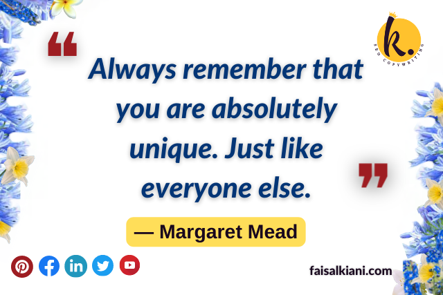 Inspirational short quotes by Margaret Mead