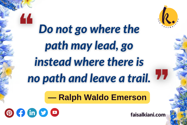 Inspirational short quotes by Ralph Waldo Emerson