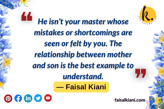 inspirational Faisal Kiani Quotes about teacher