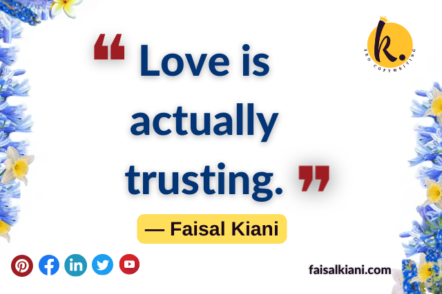 love is actually trusting quote