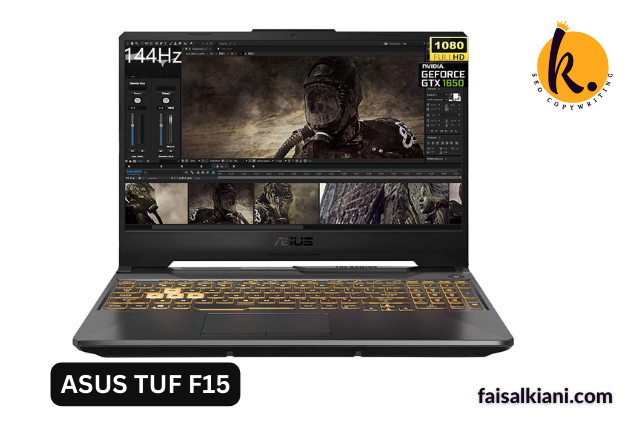 ASUS TUF F15 best laptop for Blender