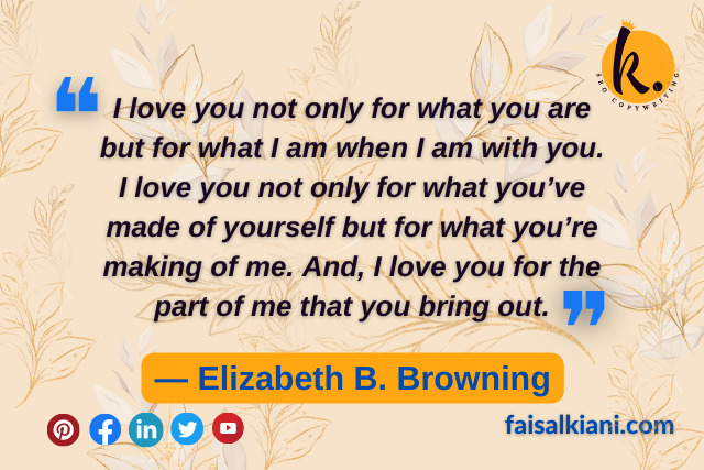 good night quotes by Elizabeth Barrett Browning