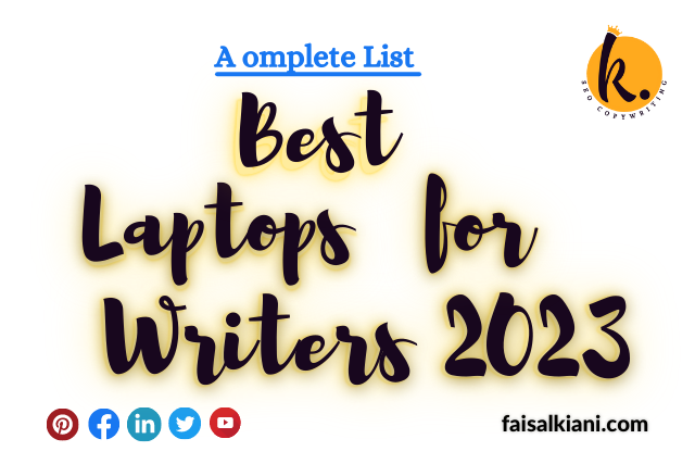 best laptops for writers 2023