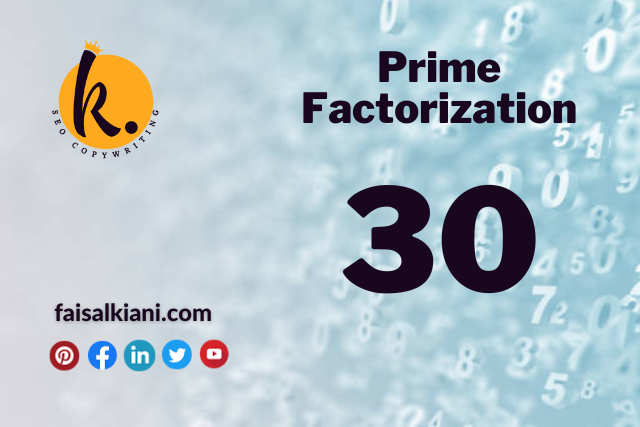 prime factors of 30
