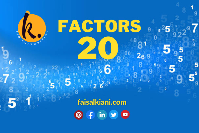 How to Find Factors of 20