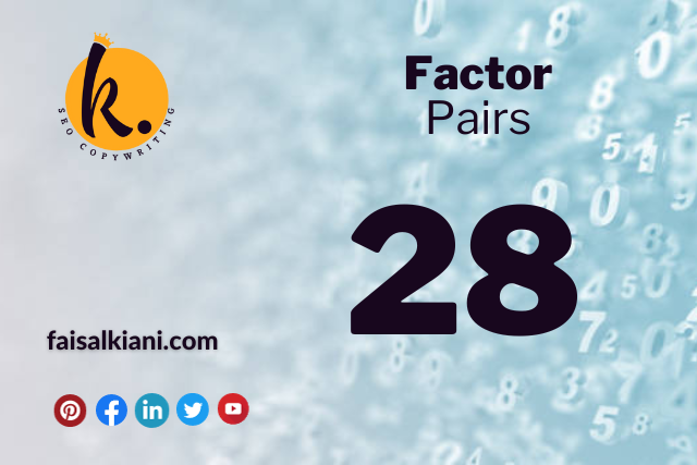 Factor of 28 in pairs