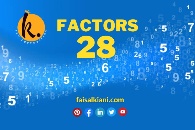 how to find factors of 28