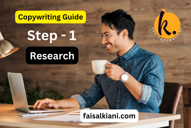 copywriting guide step 1 - research