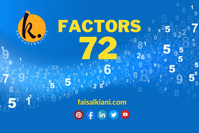 Exploring the Factors of 72 | Demystifying Factors
