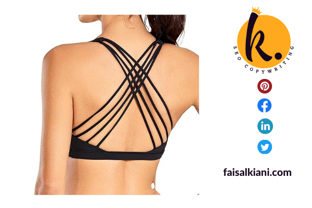 Cross-Back Yoga Bralette for Women — Stylish Yoga Bralettes for Comfortable Support
