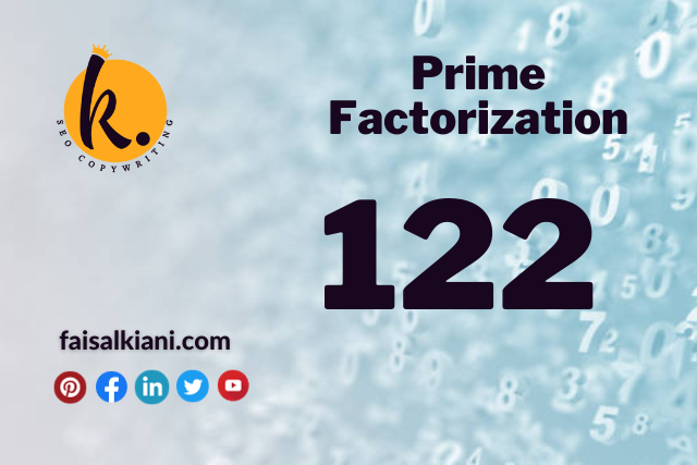 Prime Factorization of 122