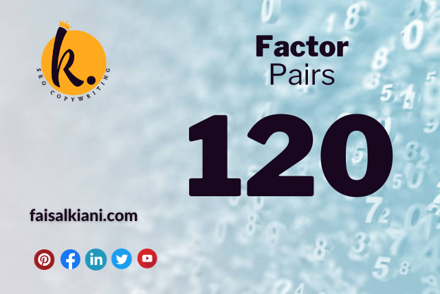 Factors of 120 pairs