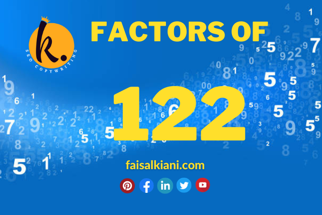 What are factors of 122