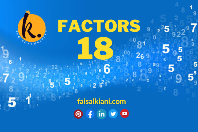 Exploring the Factors of 18 | Unlocking the Learning