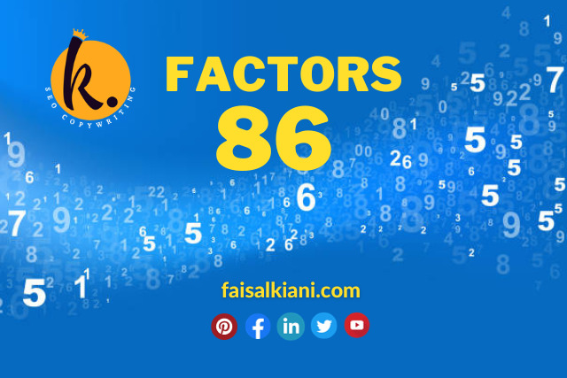 How to find Factors of 86