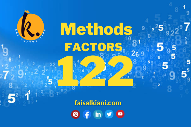 How to find the factors of 122