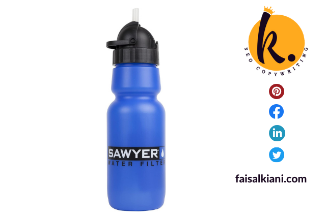 Sawyer Products Select Series Water Filter and Purifier —Collapsible Water Bottles with Filters