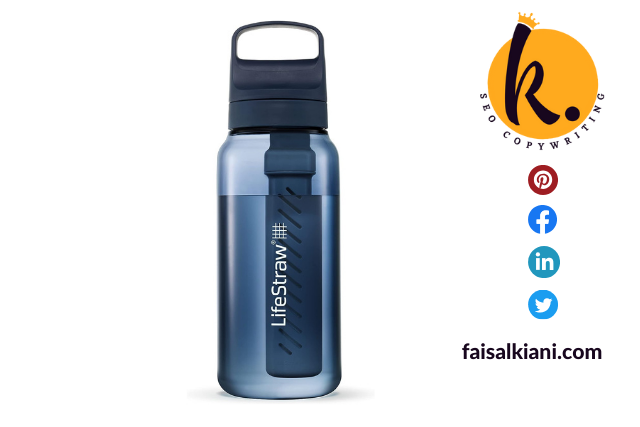 LifeStraw Go Water Filter Bottle — Portable Water Filtration Bottles