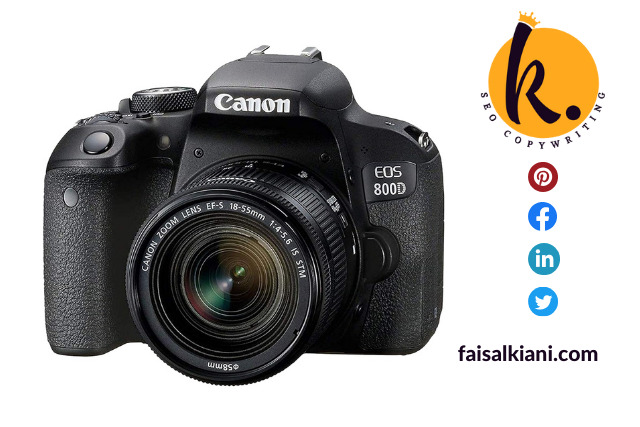 Canon EOS Rebel T7i (EOS 800D) — Best DSLR Camera for Beginners
